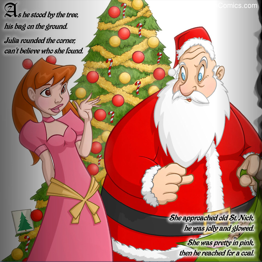 A White XXXmas3 free sex comic